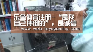 乐鱼体育注册-“是我自己摔倒的”，是诚信时代的最美好声音